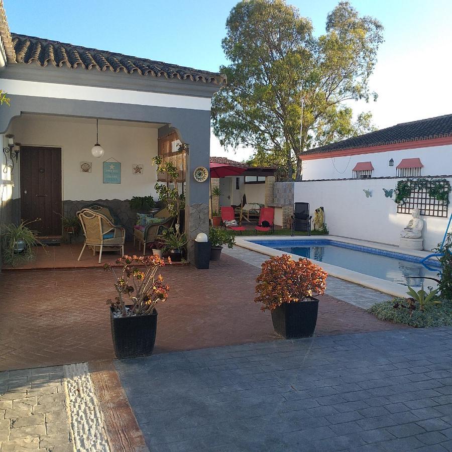 Rojas & Mar Chalet Con Piscina Salina Chiclana de la Frontera Luaran gambar