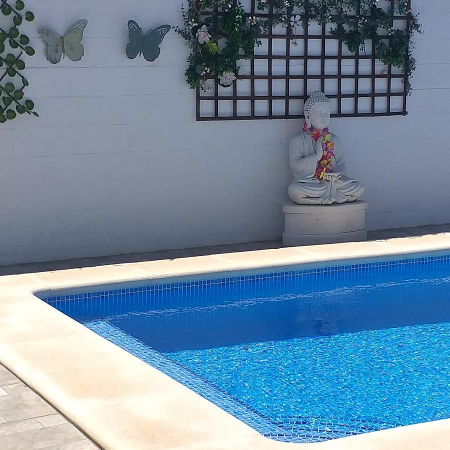 Rojas & Mar Chalet Con Piscina Salina Chiclana de la Frontera Luaran gambar