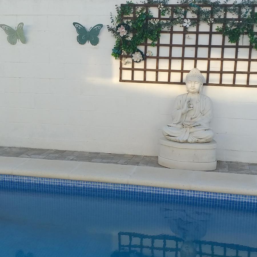 Rojas & Mar Chalet Con Piscina Salina Chiclana de la Frontera Luaran gambar